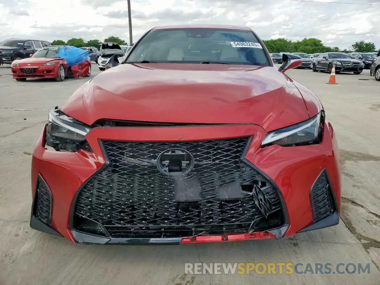 5 Photograph of a damaged car JTHGZ1B25M5043006 LEXUS IS 350 F S 2021