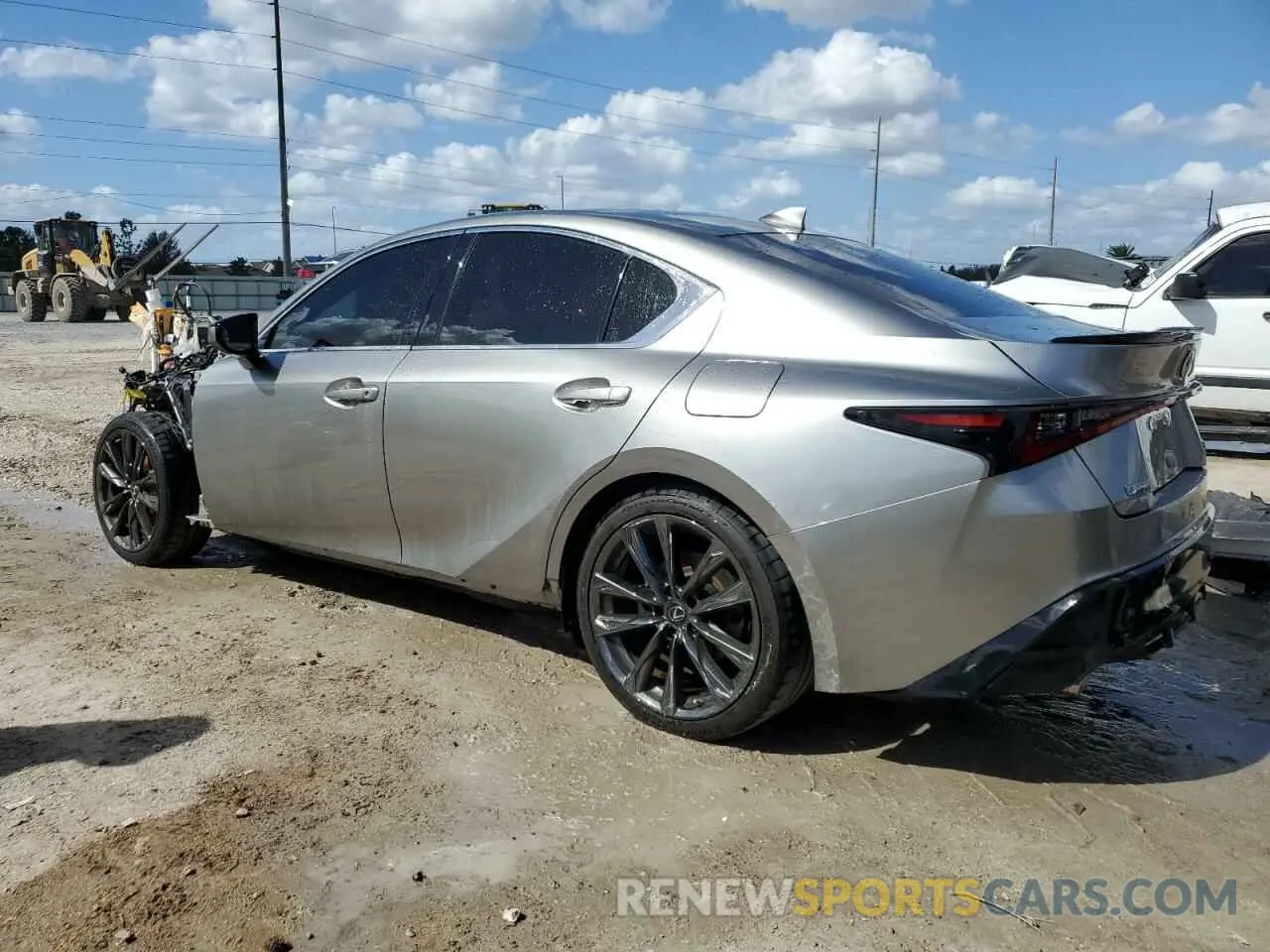 2 Photograph of a damaged car JTHGZ1B26M5041023 LEXUS IS 350 F S 2021