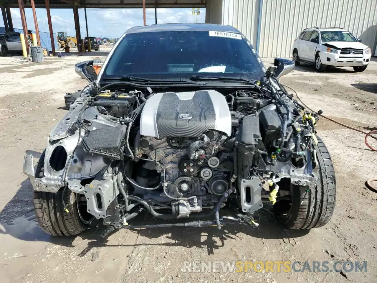 5 Photograph of a damaged car JTHGZ1B26M5041023 LEXUS IS 350 F S 2021
