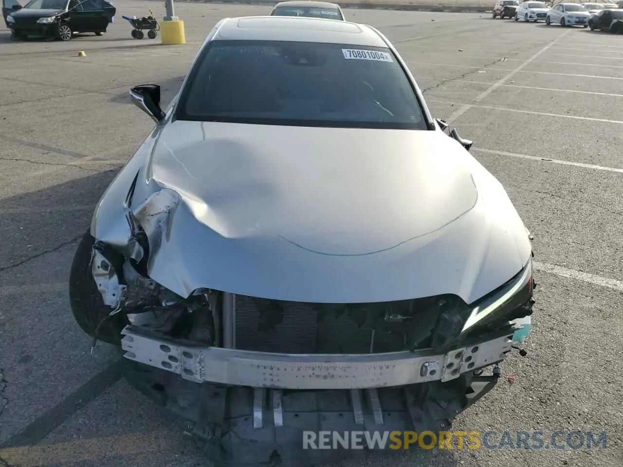 5 Photograph of a damaged car JTHGZ1B26M5041376 LEXUS IS 350 F S 2021