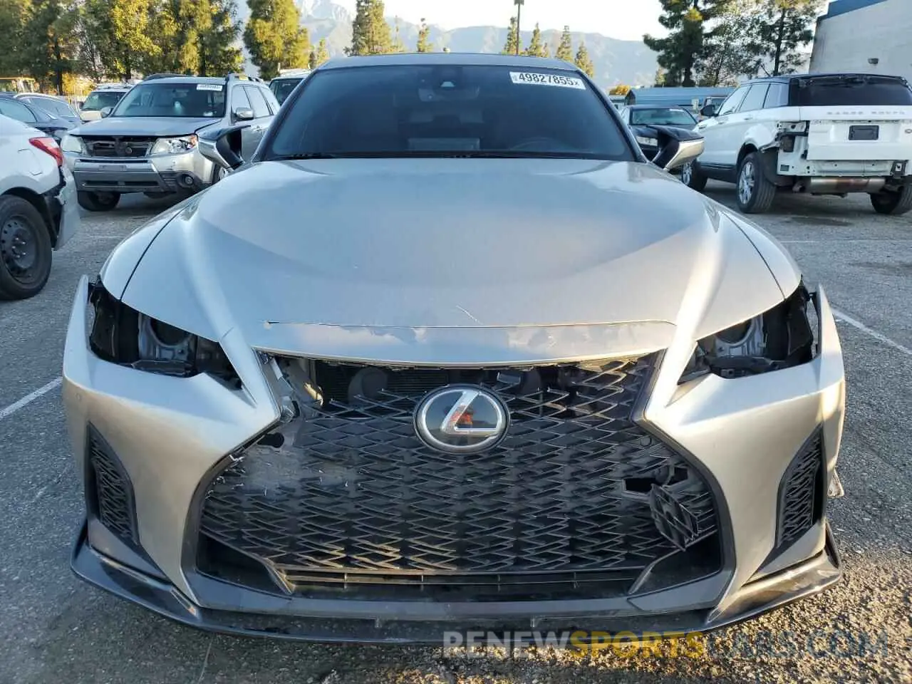 5 Photograph of a damaged car JTHGZ1B26M5042799 LEXUS IS 350 F S 2021