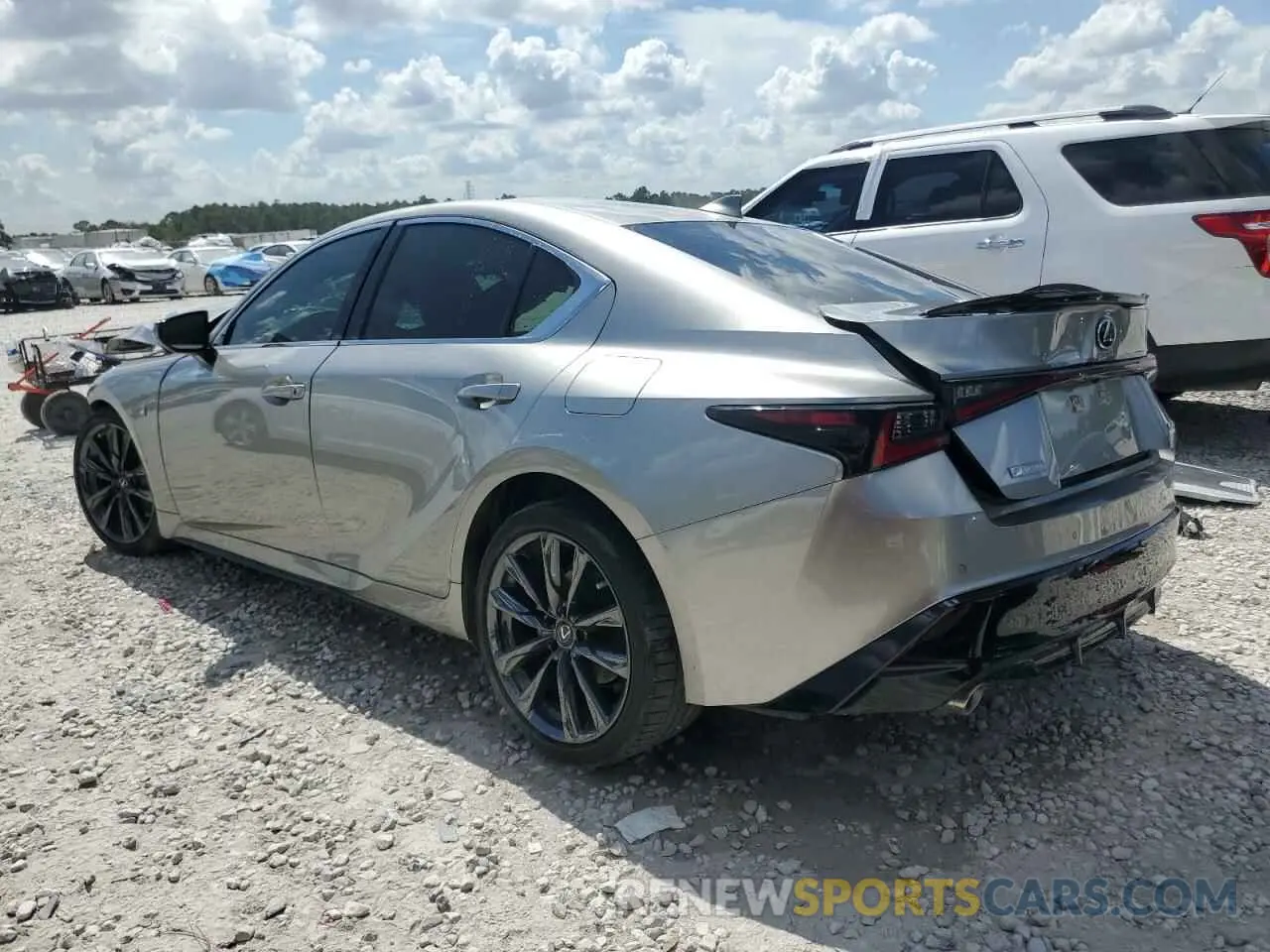 2 Photograph of a damaged car JTHGZ1B26M5046366 LEXUS IS 350 F S 2021