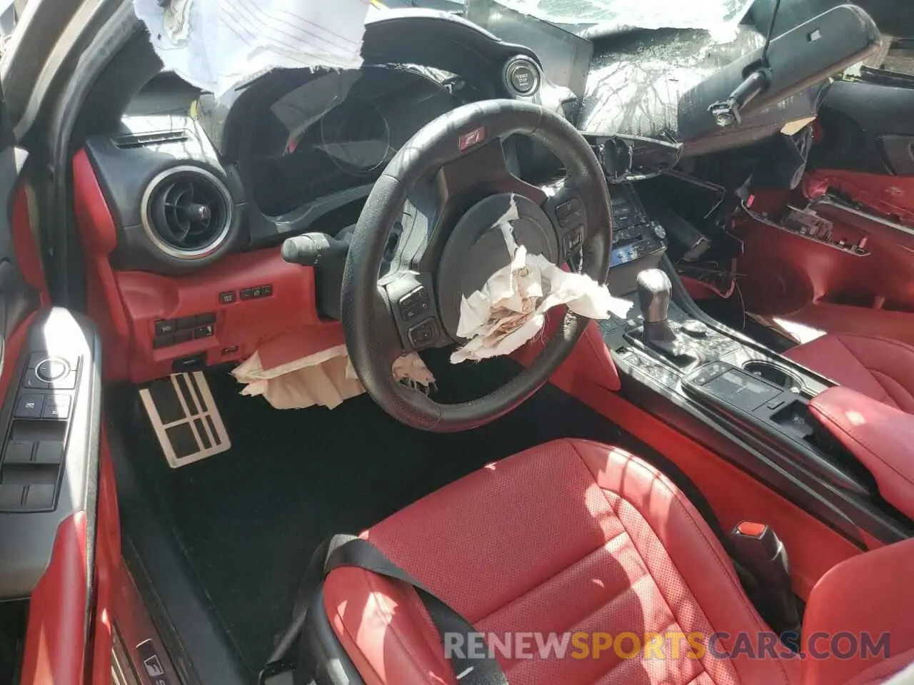 8 Photograph of a damaged car JTHGZ1B26M5046366 LEXUS IS 350 F S 2021