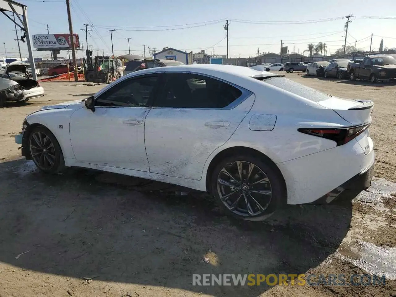 2 Photograph of a damaged car JTHGZ1B26M5046903 LEXUS IS 350 F S 2021