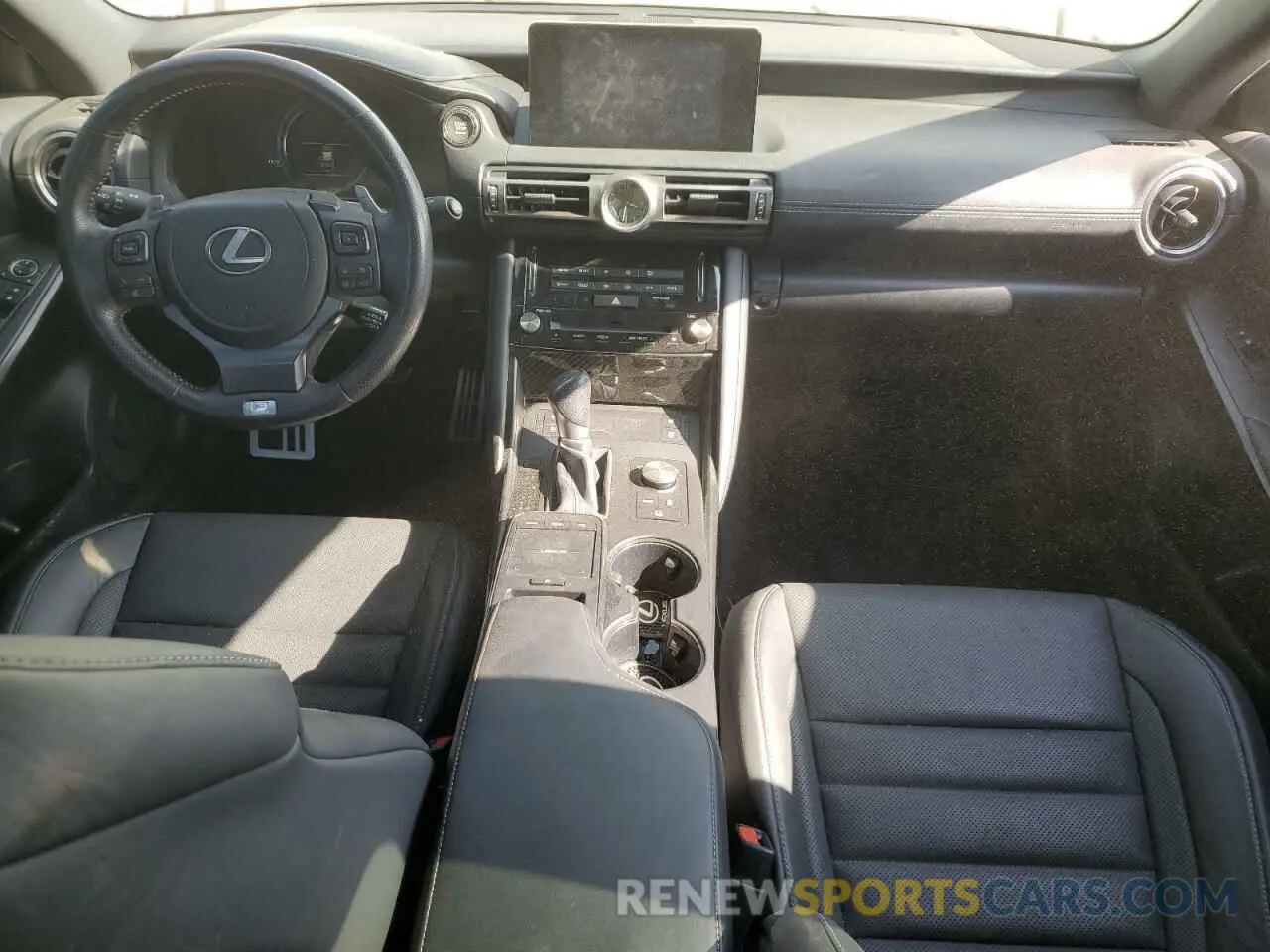 8 Photograph of a damaged car JTHGZ1B26M5046903 LEXUS IS 350 F S 2021
