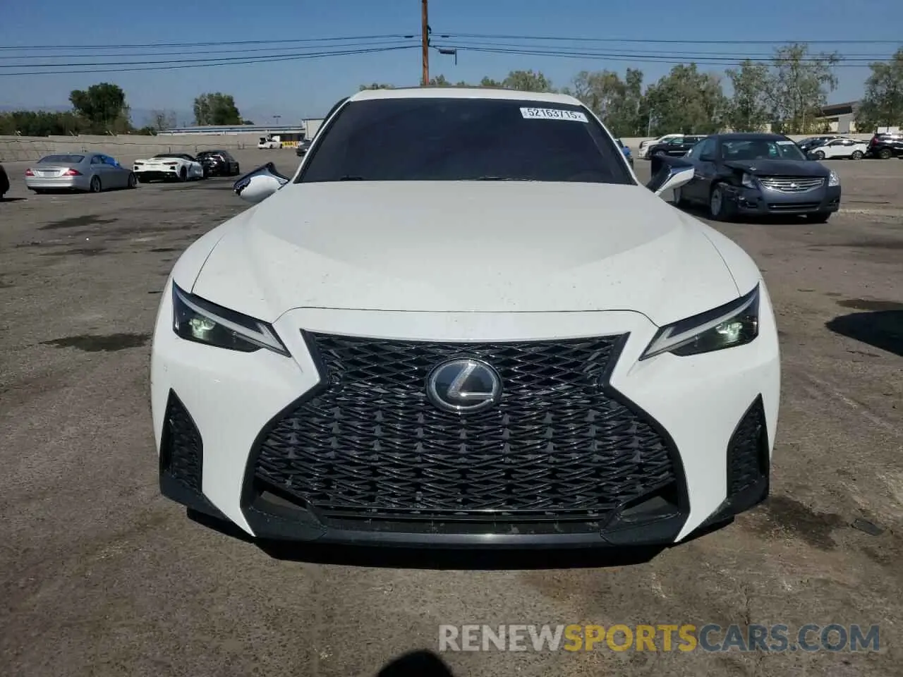 5 Photograph of a damaged car JTHGZ1B27M5046795 LEXUS IS 350 F S 2021