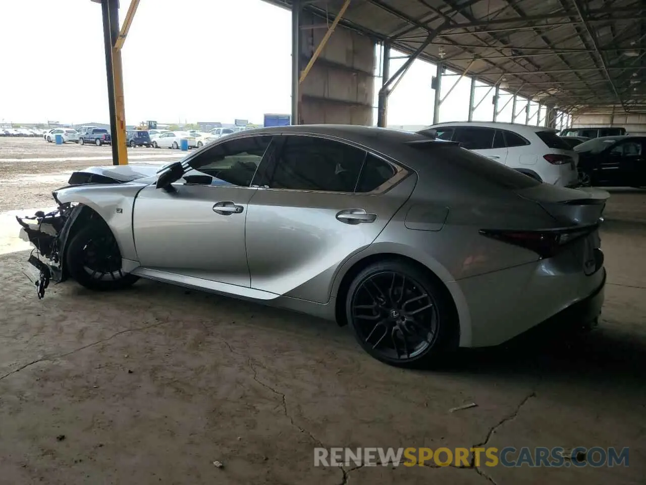 2 Photograph of a damaged car JTHGZ1B28M5038544 LEXUS IS 350 F S 2021
