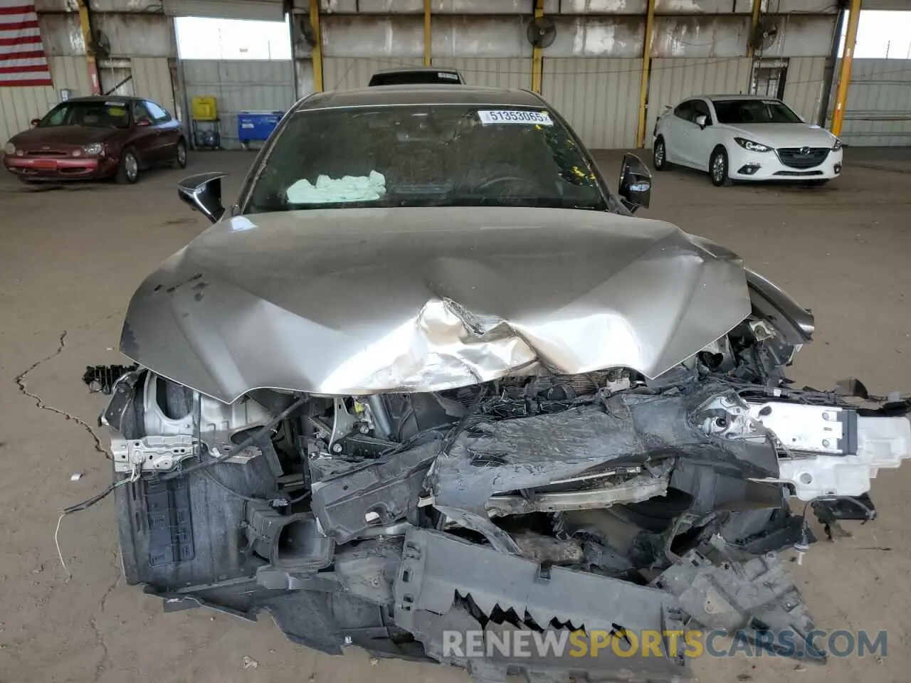 5 Photograph of a damaged car JTHGZ1B28M5038544 LEXUS IS 350 F S 2021