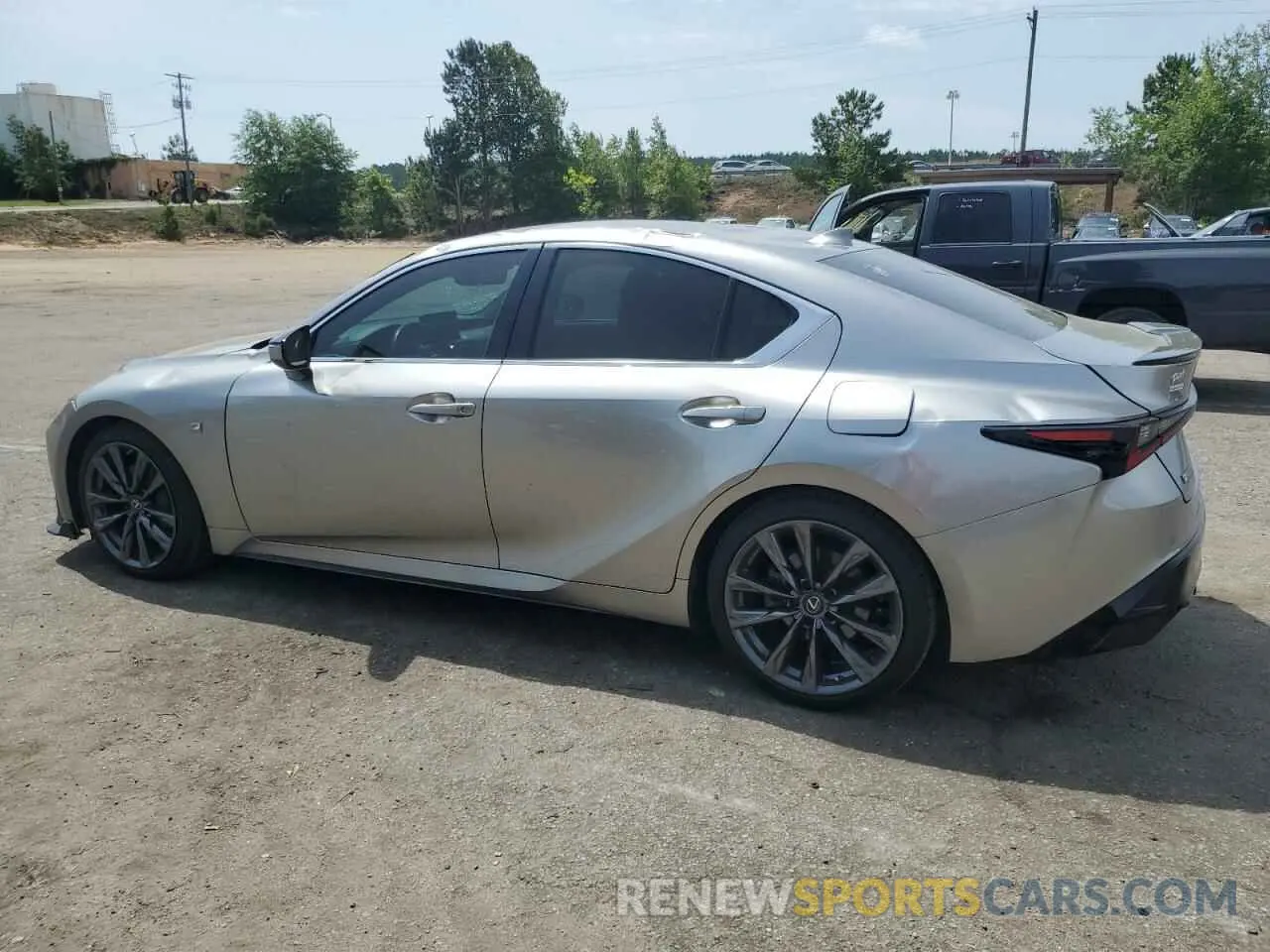 2 Photograph of a damaged car JTHGZ1B28M5038768 LEXUS IS 350 F S 2021