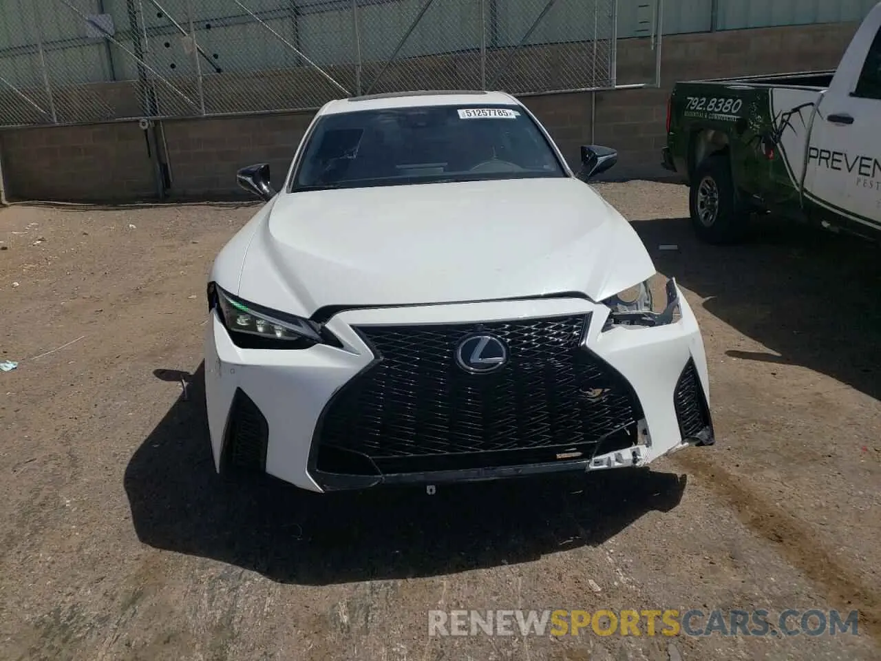 5 Photograph of a damaged car JTHGZ1B28M5048491 LEXUS IS 350 F S 2021