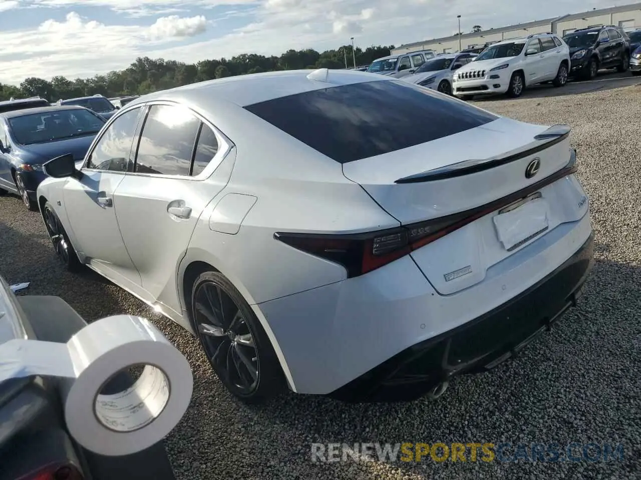 2 Photograph of a damaged car JTHGZ1B29M5041243 LEXUS IS 350 F S 2021