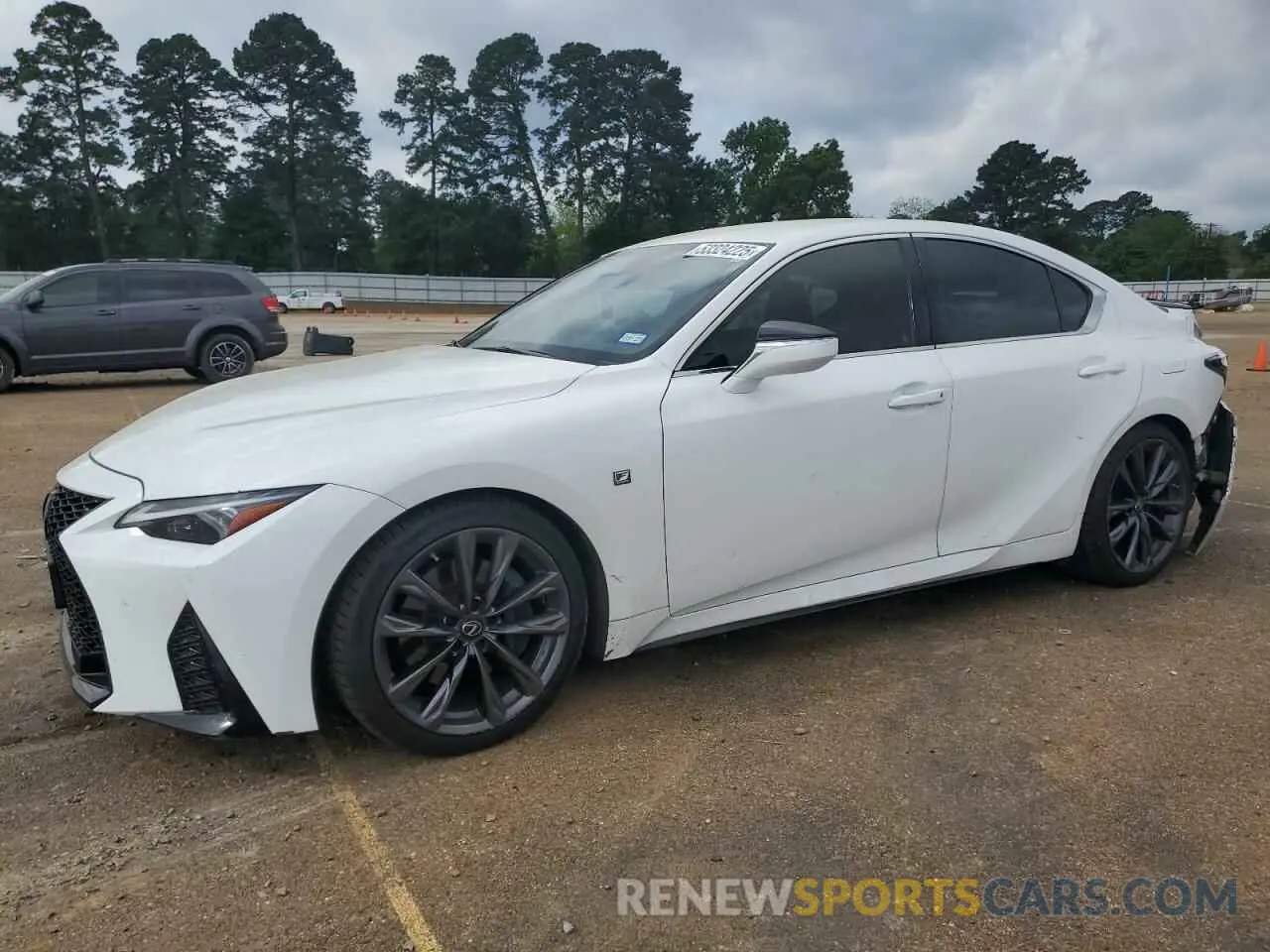 1 Photograph of a damaged car JTHGZ1B2XM5041820 LEXUS IS 350 F S 2021