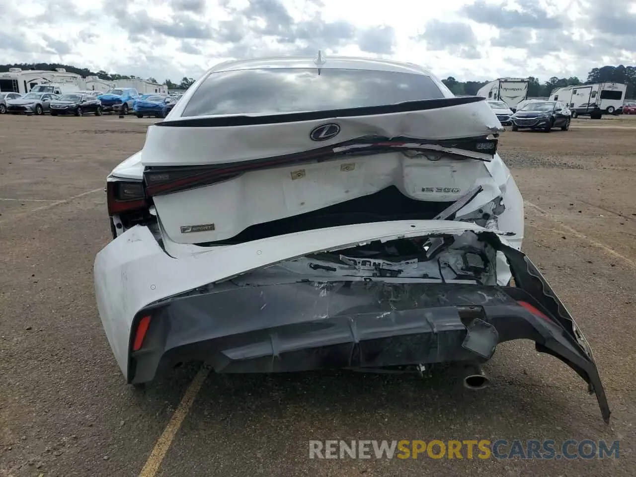 6 Photograph of a damaged car JTHGZ1B2XM5041820 LEXUS IS 350 F S 2021