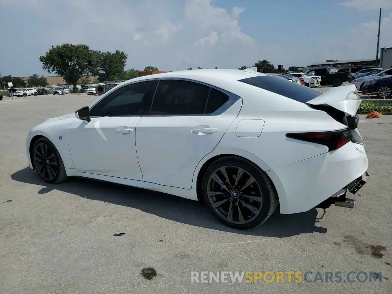 2 Photograph of a damaged car JTHGZ1B2XM5042675 LEXUS IS 350 F S 2021