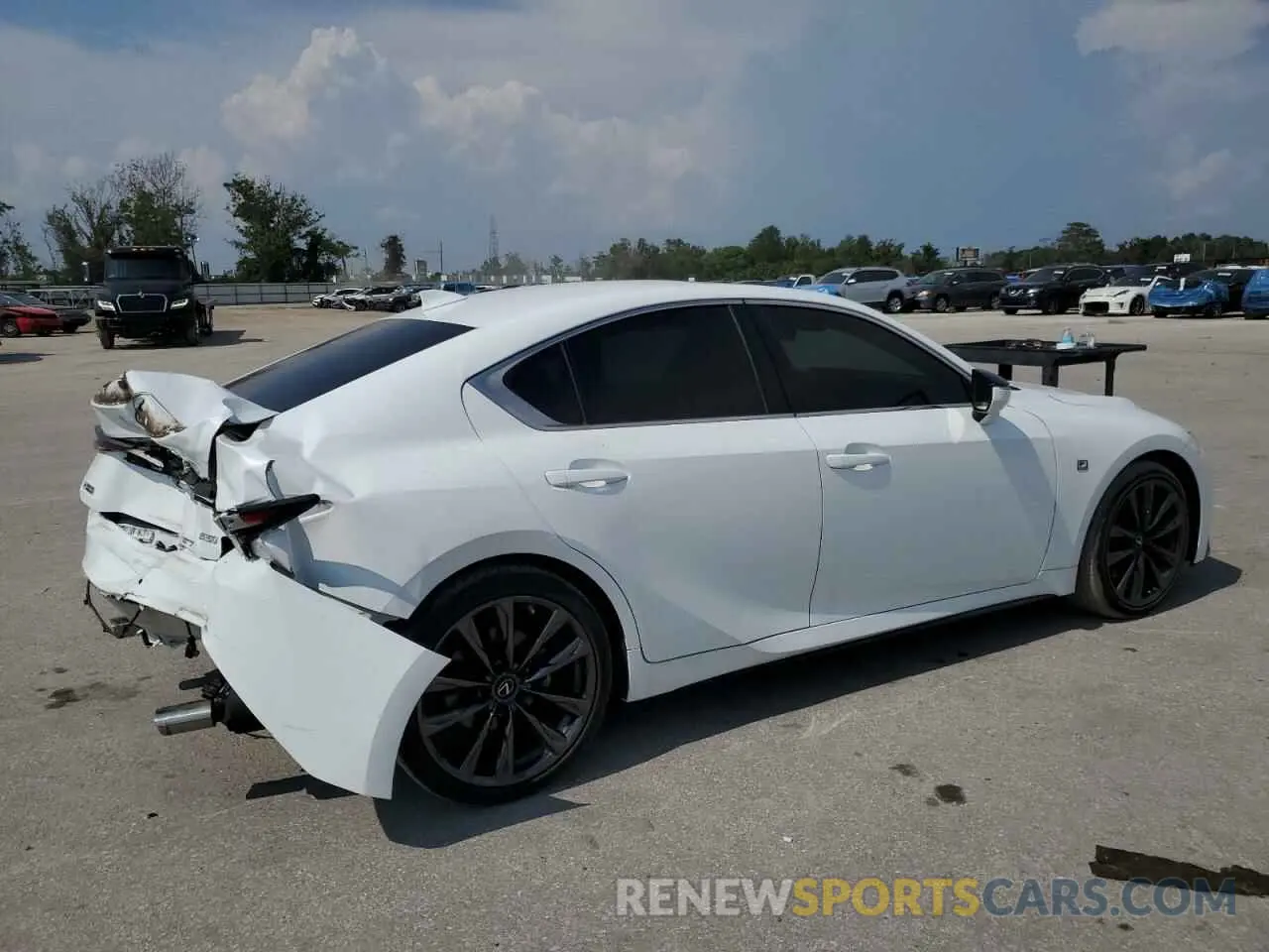 3 Photograph of a damaged car JTHGZ1B2XM5042675 LEXUS IS 350 F S 2021
