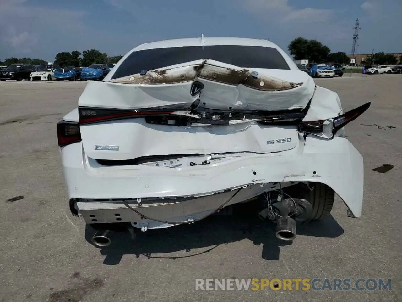 6 Photograph of a damaged car JTHGZ1B2XM5042675 LEXUS IS 350 F S 2021