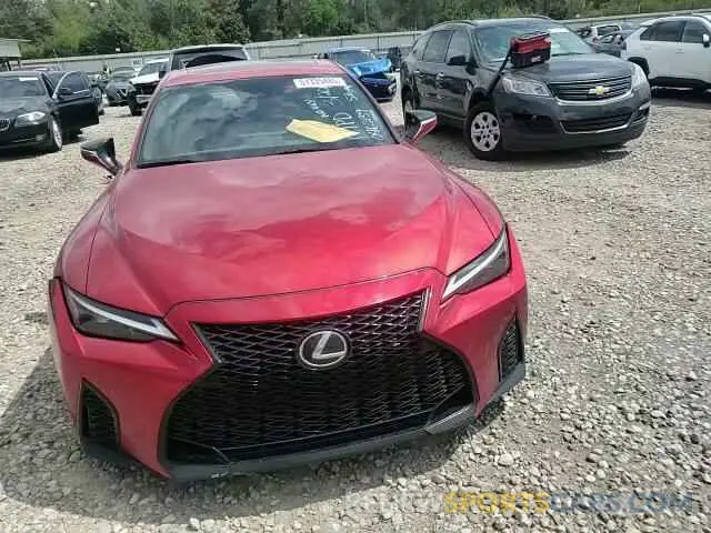 11 Photograph of a damaged car JTHGZ1B2XM5046239 LEXUS IS 350 F S 2021