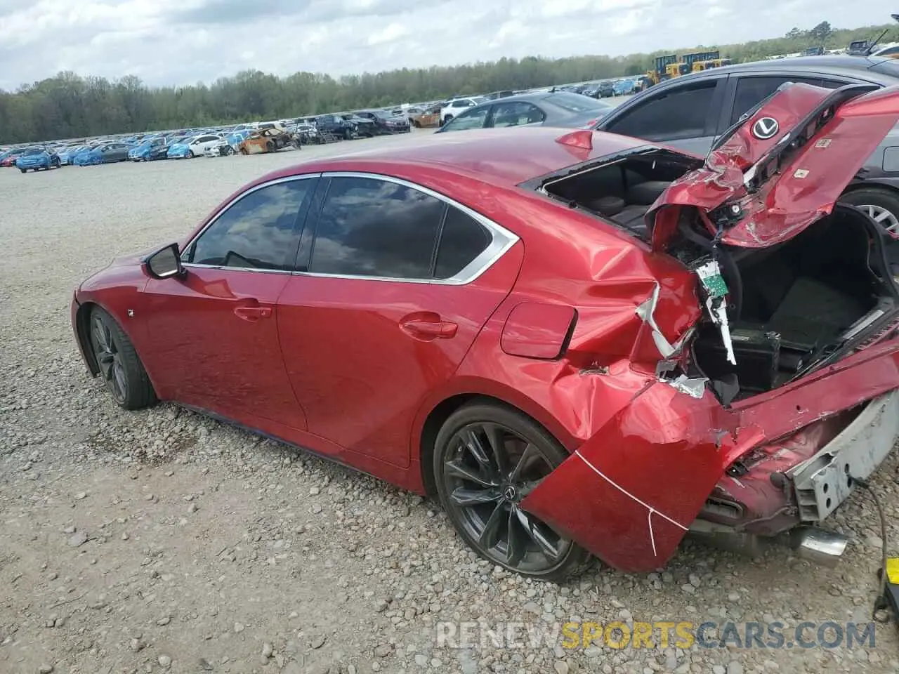 2 Photograph of a damaged car JTHGZ1B2XM5046239 LEXUS IS 350 F S 2021