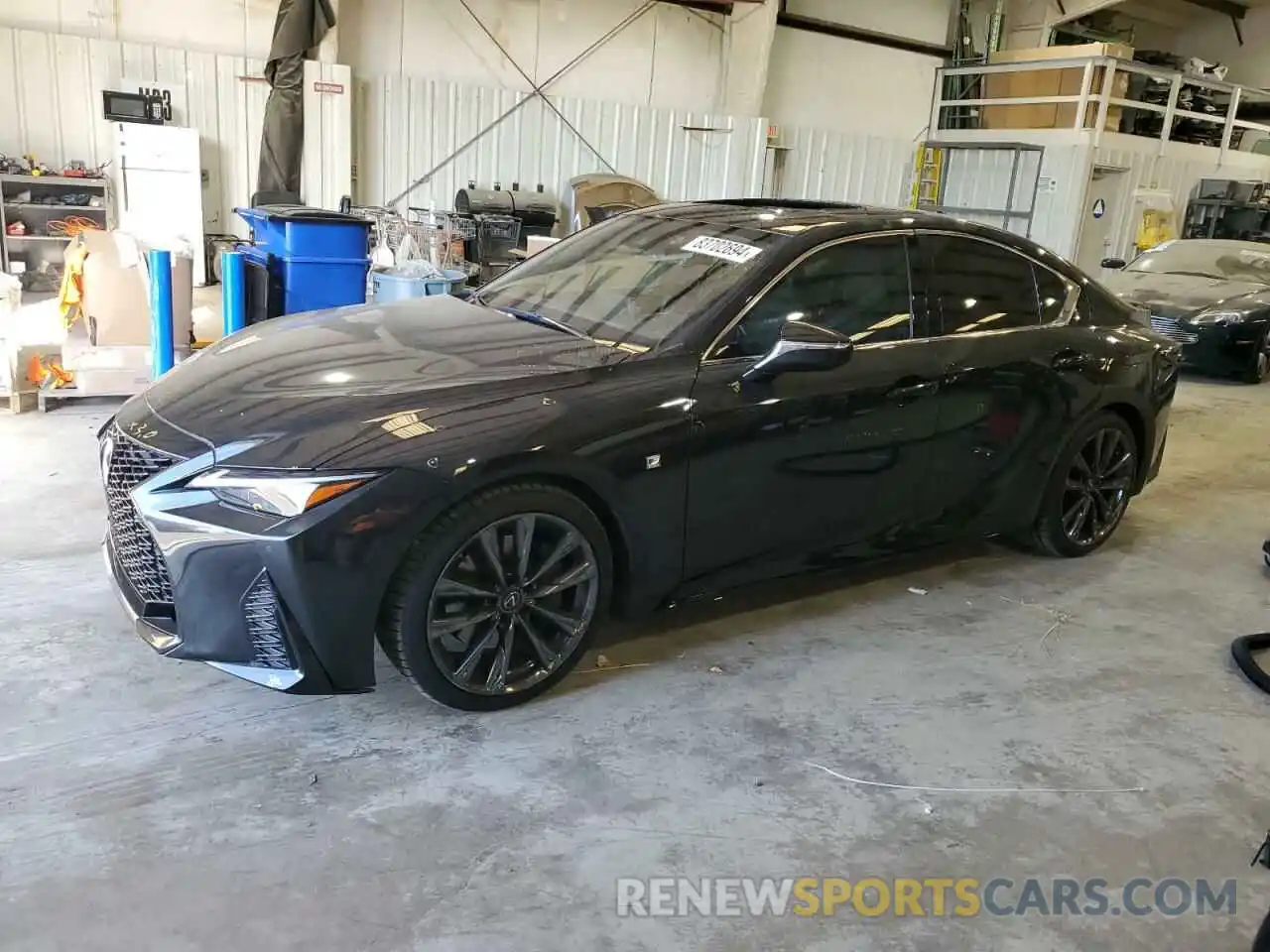 1 Photograph of a damaged car JTHGZ1B2XM5048590 LEXUS IS 350 F S 2021