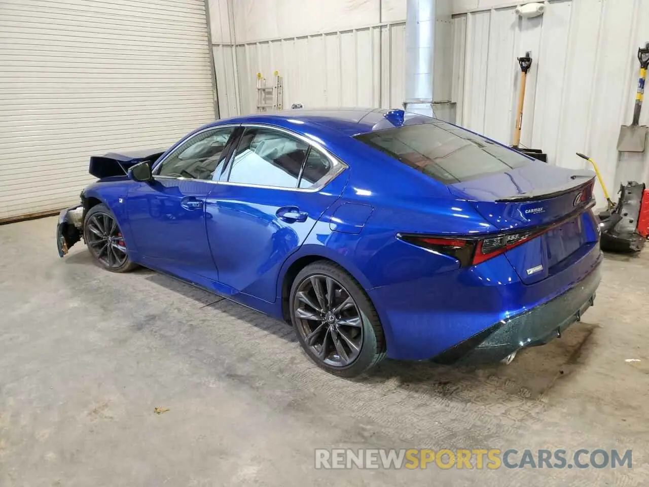 2 Photograph of a damaged car JTHGZ1E20M5020468 LEXUS IS 350 F S 2021