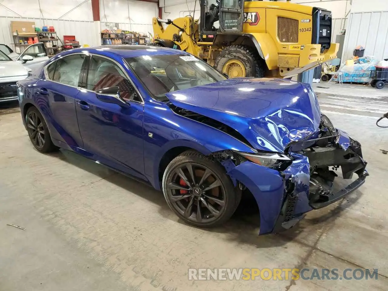 4 Photograph of a damaged car JTHGZ1E20M5020468 LEXUS IS 350 F S 2021