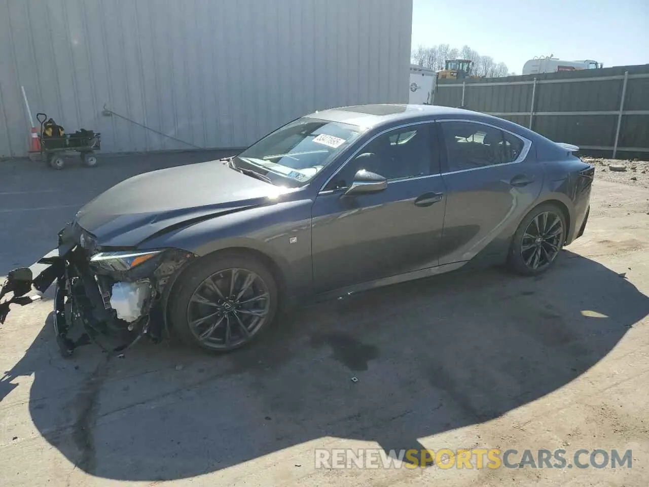 1 Photograph of a damaged car JTHGZ1E20M5020549 LEXUS IS 350 F S 2021