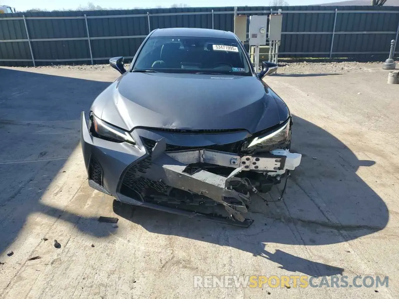 5 Photograph of a damaged car JTHGZ1E20M5020549 LEXUS IS 350 F S 2021