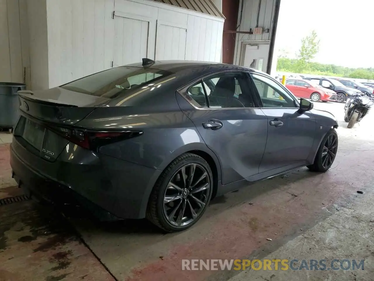3 Photograph of a damaged car JTHGZ1E20M5022902 LEXUS IS 350 F S 2021