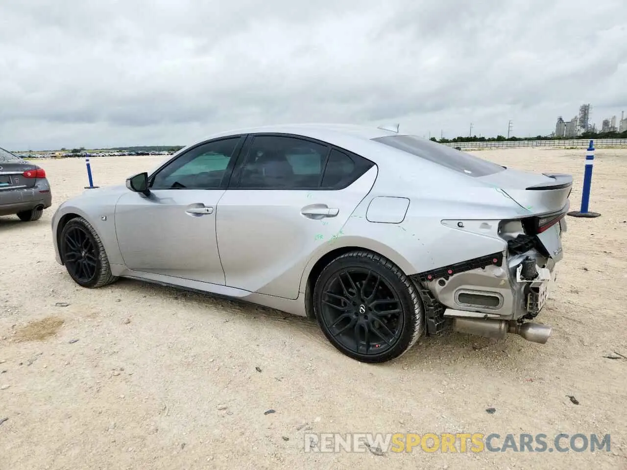2 Photograph of a damaged car JTHGZ1E21M5018938 LEXUS IS 350 F S 2021
