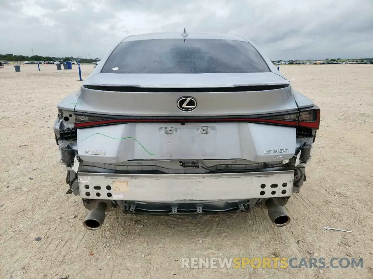 6 Photograph of a damaged car JTHGZ1E21M5018938 LEXUS IS 350 F S 2021