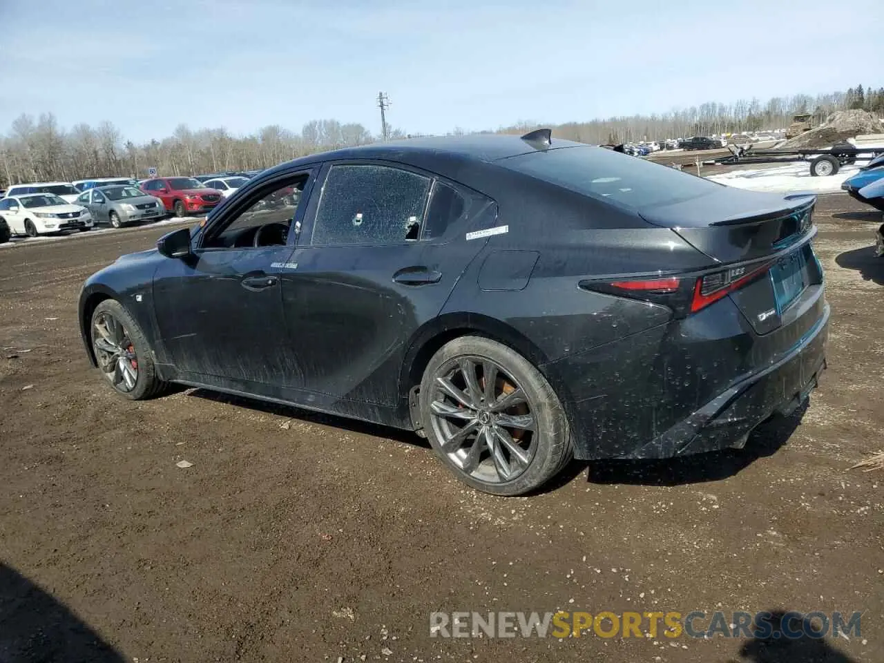 2 Photograph of a damaged car JTHGZ1E23M5019007 LEXUS IS 350 F S 2021