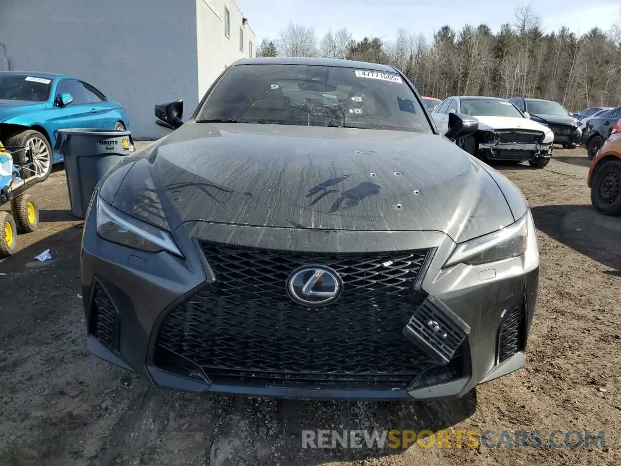 5 Photograph of a damaged car JTHGZ1E23M5019007 LEXUS IS 350 F S 2021
