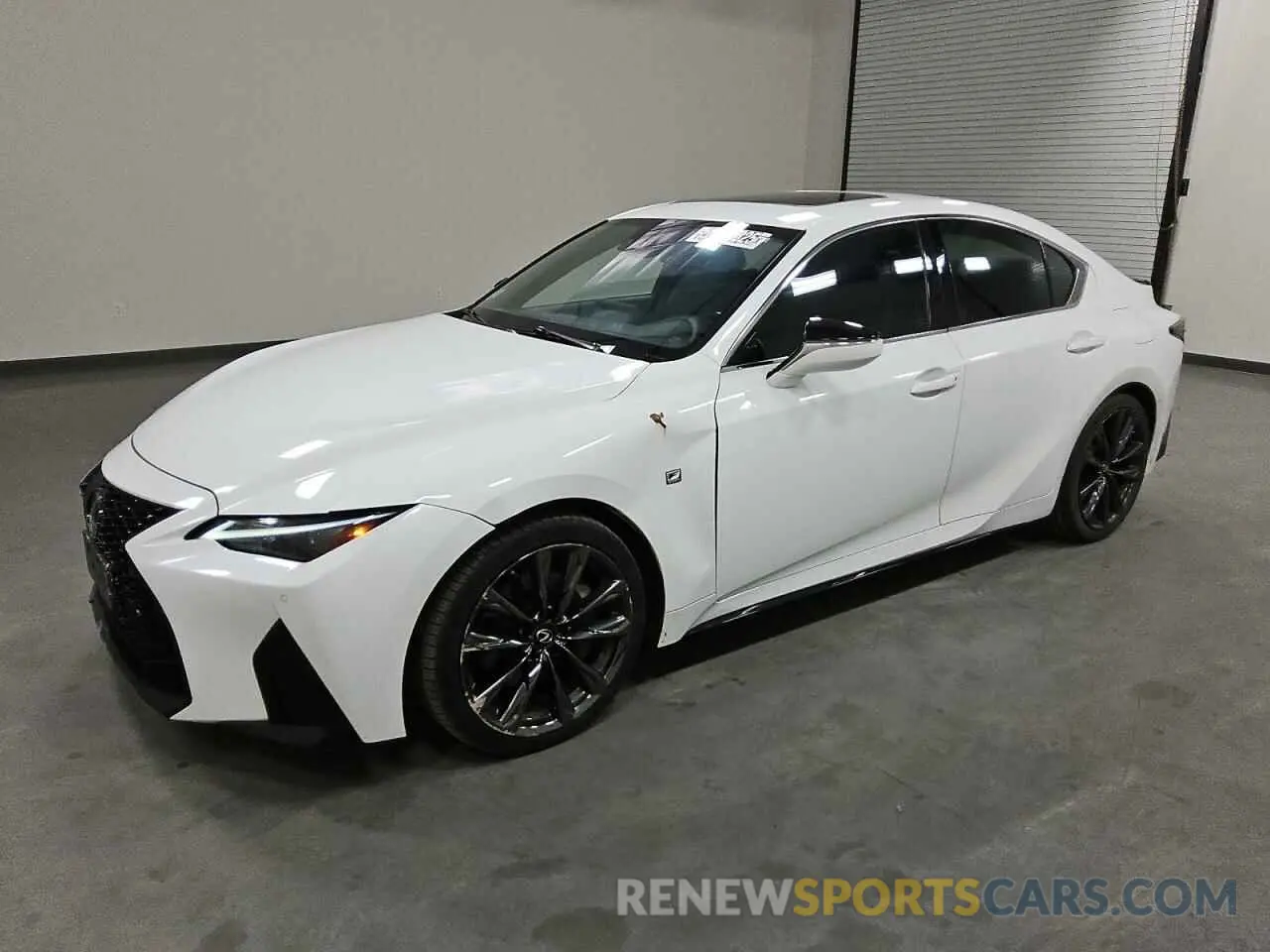 1 Photograph of a damaged car JTHGZ1E23M5019248 LEXUS IS 350 F S 2021