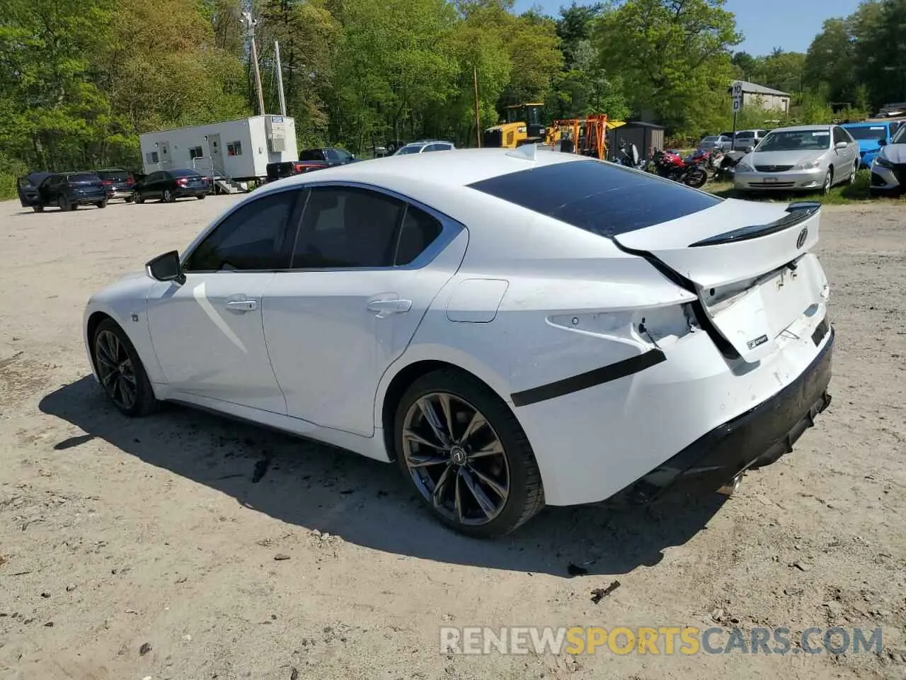 2 Photograph of a damaged car JTHGZ1E23M5022196 LEXUS IS 350 F S 2021