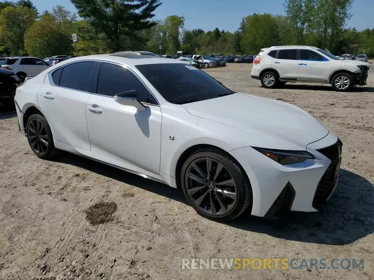 4 Photograph of a damaged car JTHGZ1E23M5022196 LEXUS IS 350 F S 2021
