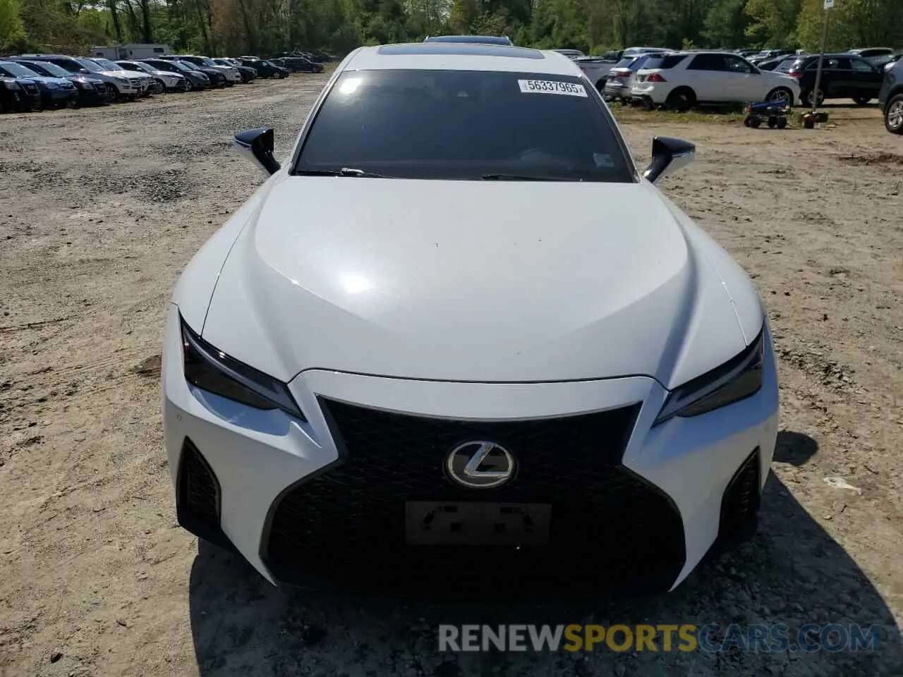 5 Photograph of a damaged car JTHGZ1E23M5022196 LEXUS IS 350 F S 2021