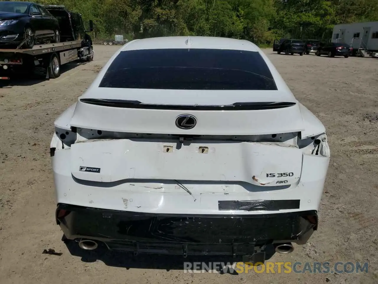 6 Photograph of a damaged car JTHGZ1E23M5022196 LEXUS IS 350 F S 2021