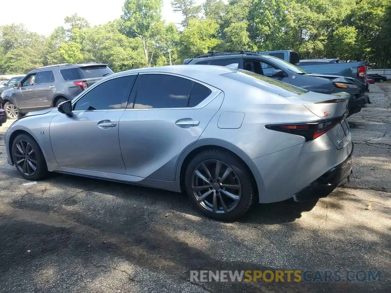 2 Photograph of a damaged car JTHGZ1E24M5021218 LEXUS IS 350 F S 2021