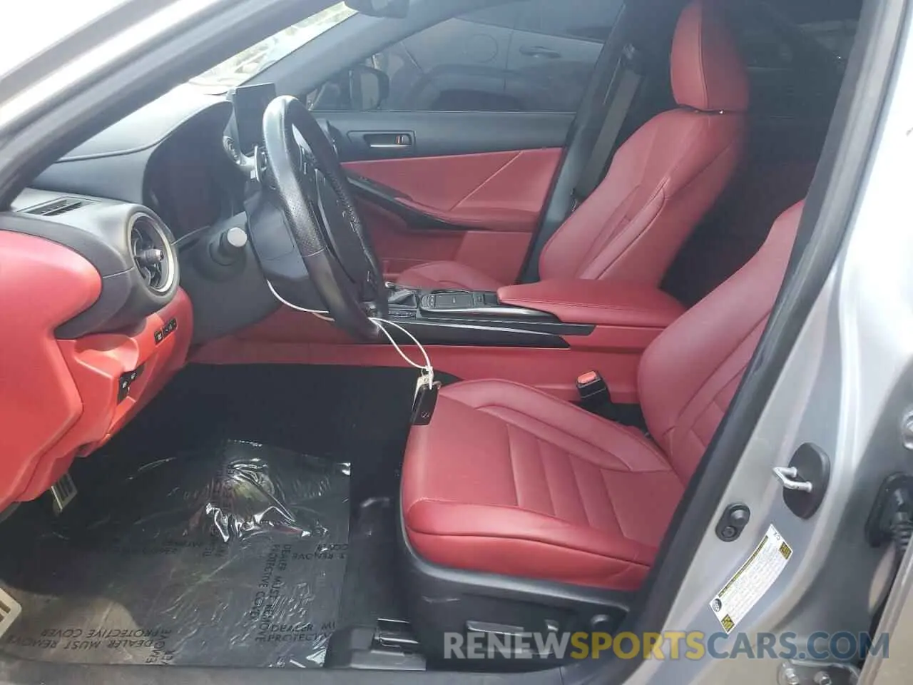 7 Photograph of a damaged car JTHGZ1E24M5021218 LEXUS IS 350 F S 2021