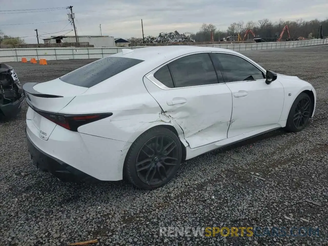 3 Photograph of a damaged car JTHGZ1E27M5021892 LEXUS IS 350 F S 2021