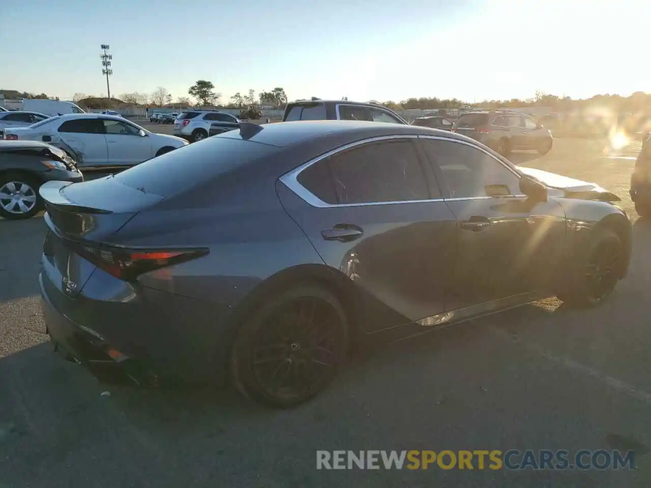 3 Photograph of a damaged car JTHGZ1E29M5019352 LEXUS IS 350 F S 2021