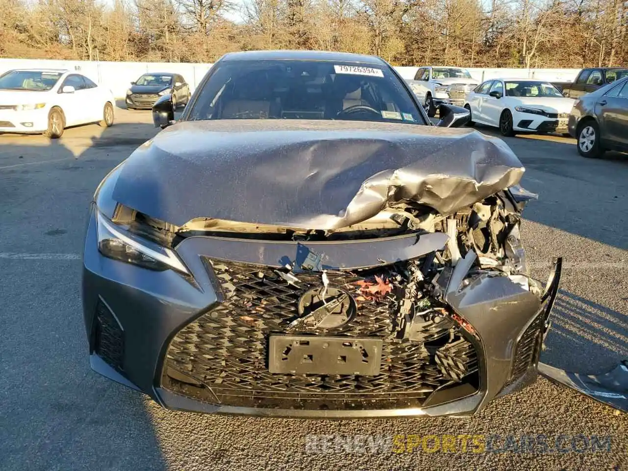 5 Photograph of a damaged car JTHGZ1E29M5019352 LEXUS IS 350 F S 2021