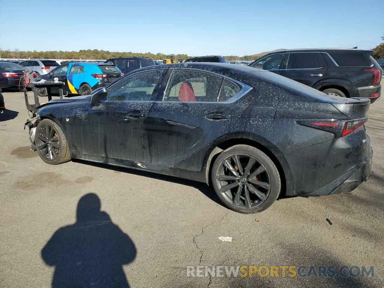 2 Photograph of a damaged car JTHGZ1E2XM5021532 LEXUS IS 350 F S 2021