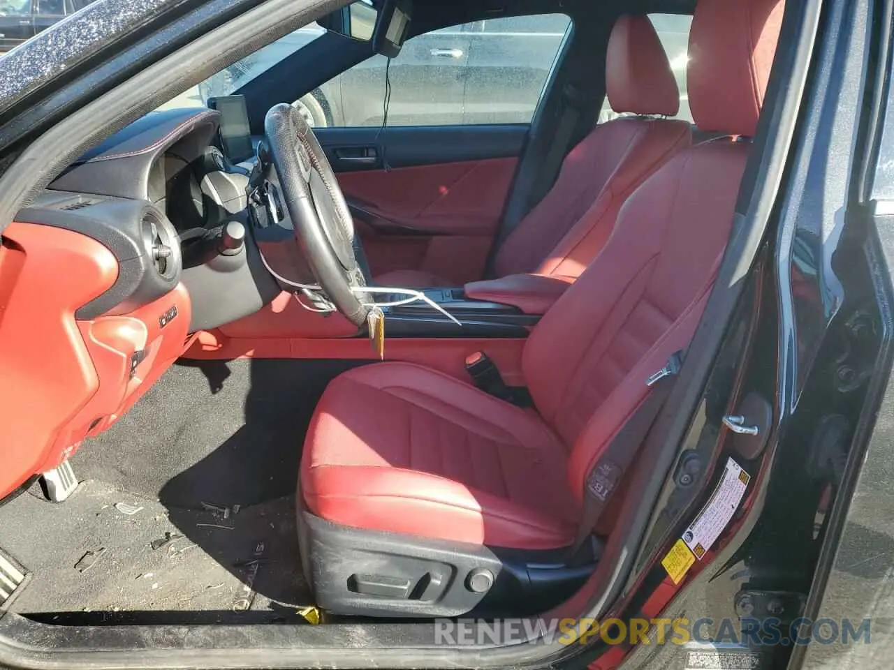 7 Photograph of a damaged car JTHGZ1E2XM5021532 LEXUS IS 350 F S 2021