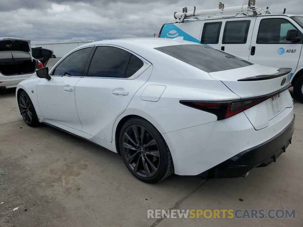 2 Photograph of a damaged car JTHGZ1B20N5050205 LEXUS IS 350 F S 2022