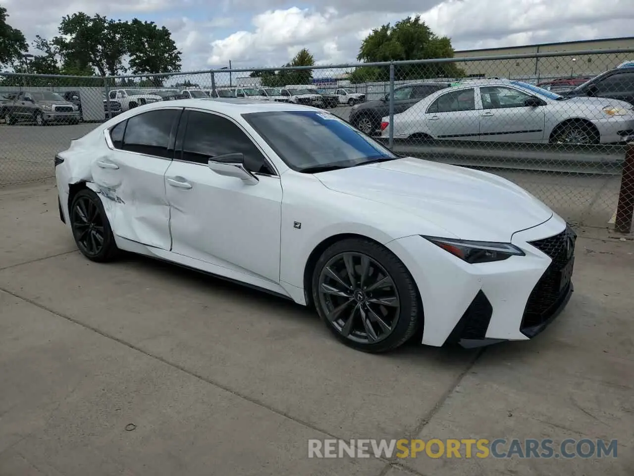 4 Photograph of a damaged car JTHGZ1B20N5050205 LEXUS IS 350 F S 2022