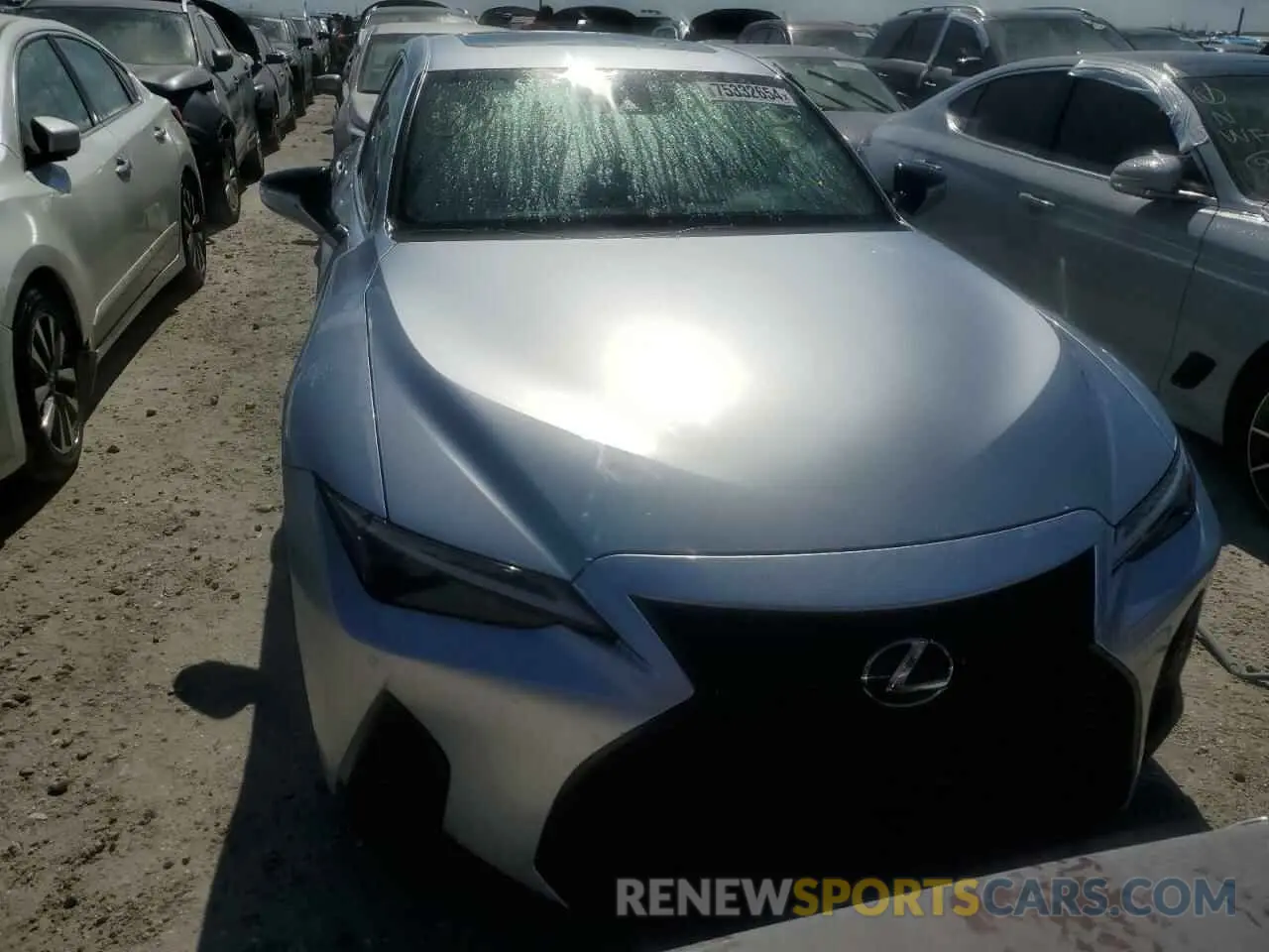 5 Photograph of a damaged car JTHGZ1B21N5049144 LEXUS IS 350 F S 2022