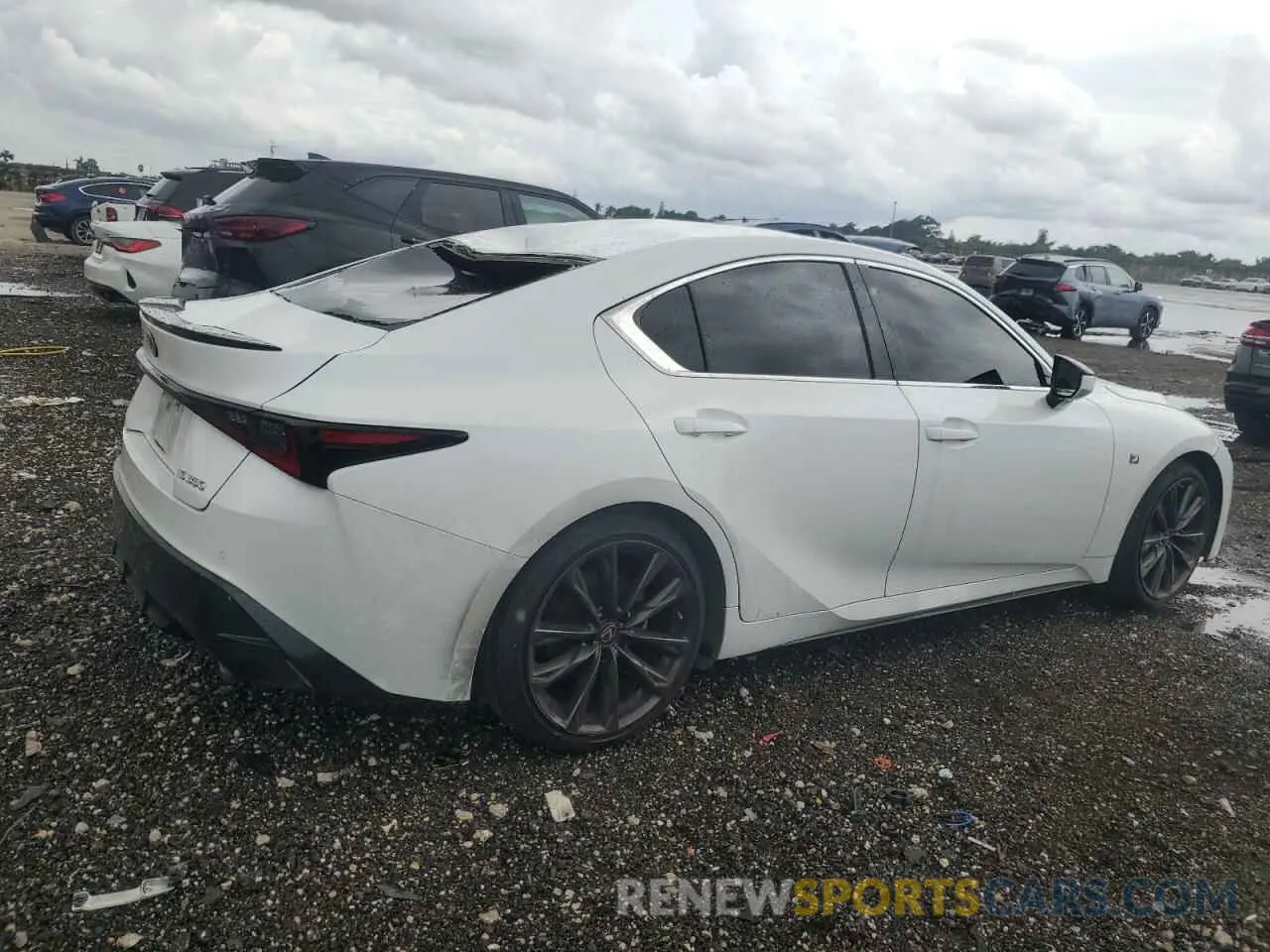 3 Photograph of a damaged car JTHGZ1B21N5055915 LEXUS IS 350 F S 2022