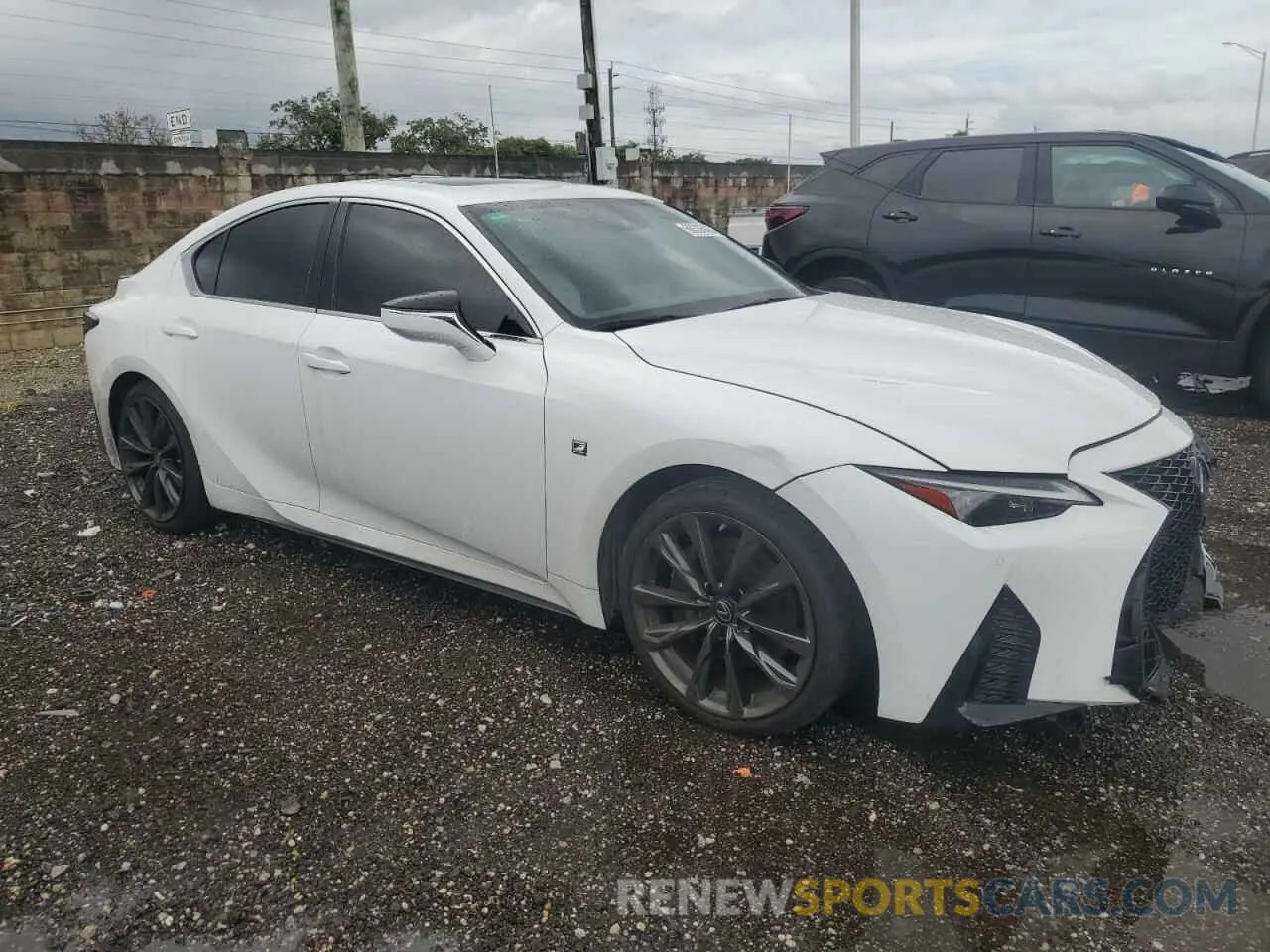 4 Photograph of a damaged car JTHGZ1B21N5055915 LEXUS IS 350 F S 2022