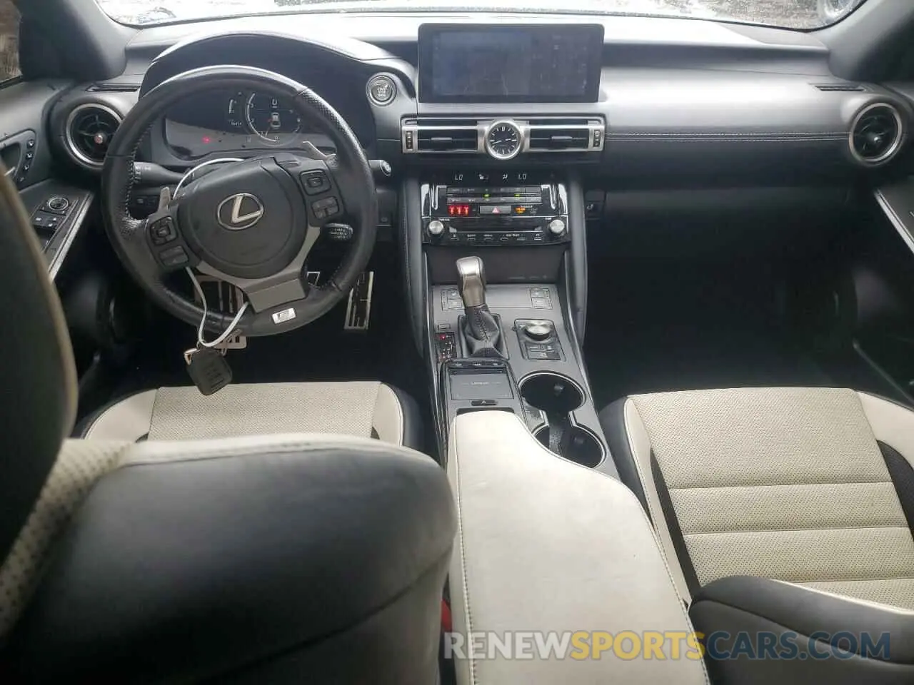 8 Photograph of a damaged car JTHGZ1B21N5055915 LEXUS IS 350 F S 2022